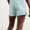 Moorise Straight-Leg Mid-Length Printed Recycled Swim Shorts - BK Moorise Straight-Leg Mid-Length Printed Recycled Swim Shorts - BK