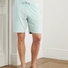 Bolide Straight-Leg Organic Cotton-Blend Terry Drawstring Shorts - FR