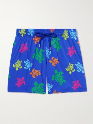 Moonrise Straight-Leg Mid-Length Printed Swim Shorts