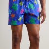 Moonrise Straight-Leg Mid-Length Printed Swim Shorts - OU
