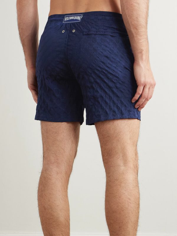 Moorea Jacquard Swim Shorts - BK