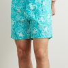 Moorea Straight-Leg Mid-Length Printed ECONYL® Swim Shorts - OU