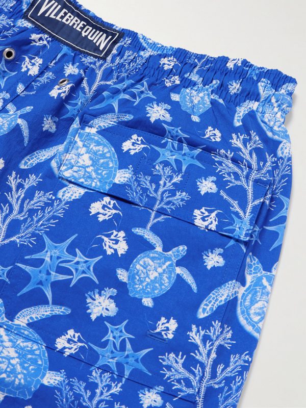 Moonrise Straight-Leg Mid-Length Printed Swim Shorts - CU Moonrise Straight-Leg Mid-Length Printed Swim Shorts - CU