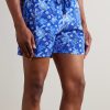 Moonrise Straight-Leg Mid-Length Printed Swim Shorts - OU Moonrise Straight-Leg Mid-Length Printed Swim Shorts - OU