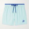 Moka Straight-Leg Mid-Length ECONYL® Swim Shorts Moka Straight-Leg Mid-Length ECONYL® Swim Shorts