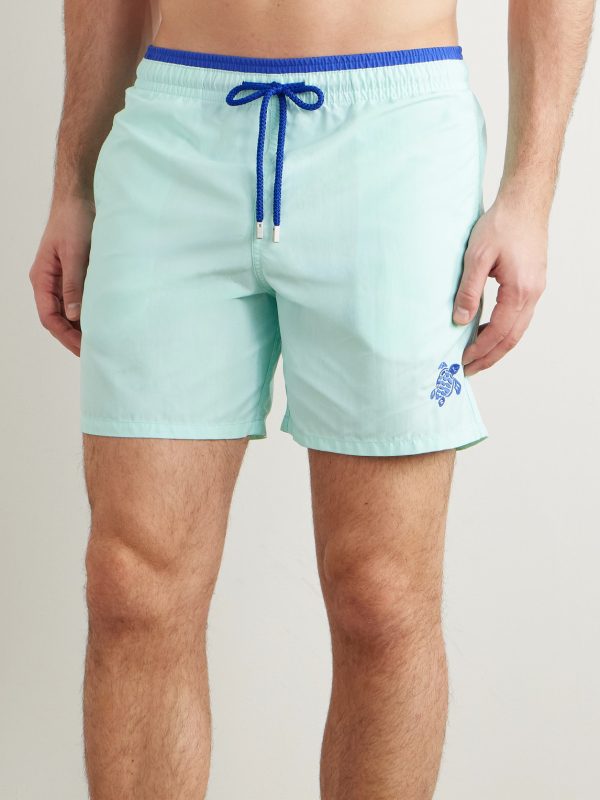 Moka Straight-Leg Mid-Length ECONYL® Swim Shorts - OU Moka Straight-Leg Mid-Length ECONYL® Swim Shorts - OU