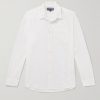 Caroubis Cotton and Linen-Blend Gauze Shirt Caroubis Cotton and Linen-Blend Gauze Shirt
