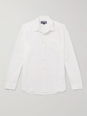Caroubis Cotton and Linen-Blend Gauze Shirt Caroubis Cotton and Linen-Blend Gauze Shirt