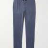 Clemence Slim-Fit Straight-Leg TENCEL™ Lyocell-Blend Drawstring Trousers Clemence Slim-Fit Straight-Leg TENCEL™ Lyocell-Blend Drawstring Trousers