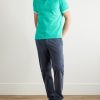 Clemence Slim-Fit Straight-Leg TENCEL™ Lyocell-Blend Drawstring Trousers - OU Clemence Slim-Fit Straight-Leg TENCEL™ Lyocell-Blend Drawstring Trousers - OU