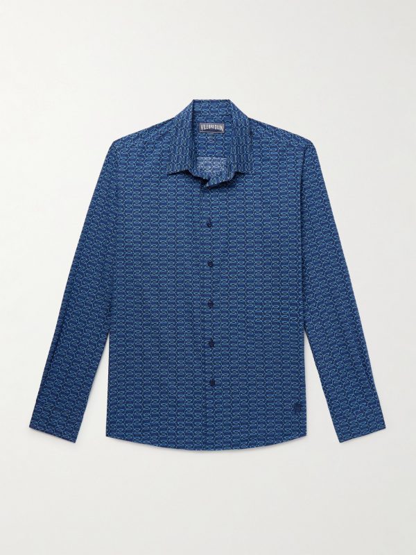 Caracal Printed Organic Cotton-Voile Shirt Caracal Printed Organic Cotton-Voile Shirt
