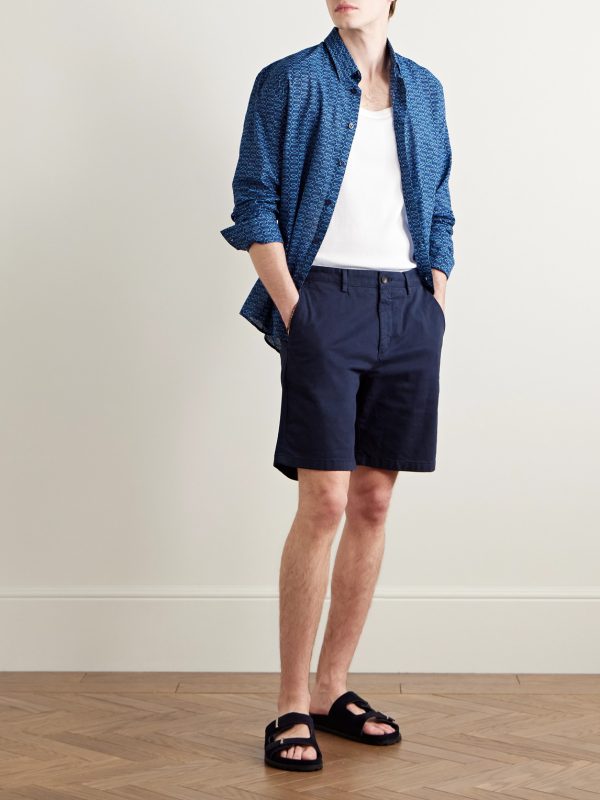 Caracal Printed Organic Cotton-Voile Shirt - OU Caracal Printed Organic Cotton-Voile Shirt - OU