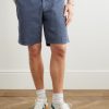 Ponche Straight-Leg Lyocell and Cotton-Blend Bermuda Shorts - FR Ponche Straight-Leg Lyocell and Cotton-Blend Bermuda Shorts - FR