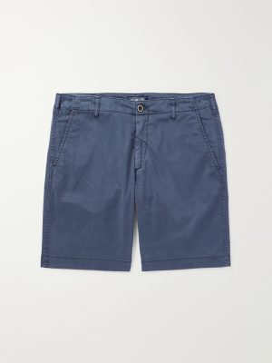 Ponche Straight-Leg Lyocell and Cotton-Blend Bermuda Shorts Ponche Straight-Leg Lyocell and Cotton-Blend Bermuda Shorts