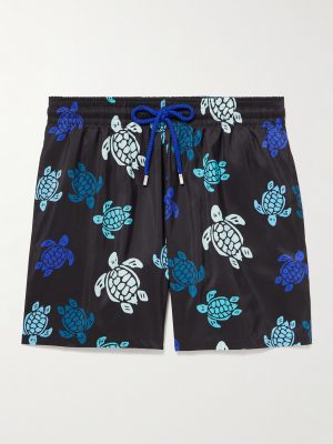 Mahina Straight-Leg Mid-Length Recycled Swim Shorts Mahina Straight-Leg Mid-Length Recycled Swim Shorts
