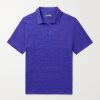 Pyramid Linen-Jersey Polo Shirt
