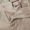 Straight-Leg Pleated Satin-Trimmed Cotton-Velvet Tuxedo Trousers - E1 Straight-Leg Pleated Satin-Trimmed Cotton-Velvet Tuxedo Trousers - E1