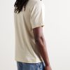 Logo-Appliquéd Cotton-Jersey T-Shirt - BK Logo-Appliquéd Cotton-Jersey T-Shirt - BK