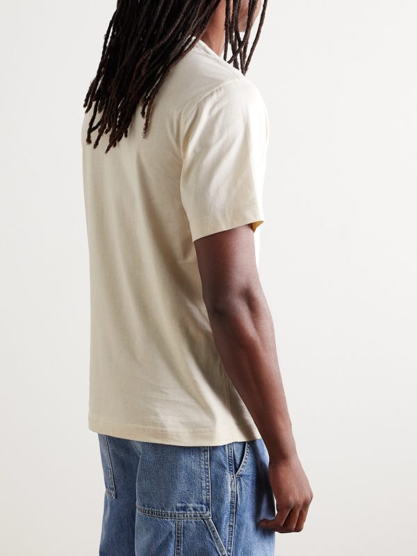 Logo-Appliquéd Cotton-Jersey T-Shirt - BK Logo-Appliquéd Cotton-Jersey T-Shirt - BK
