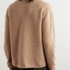 Brushed-Cashmere Polo Shirt - BK Brushed-Cashmere Polo Shirt - BK