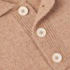 Brushed-Cashmere Polo Shirt - CU Brushed-Cashmere Polo Shirt - CU