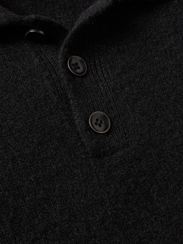 Brushed-Cashmere Polo Shirt - CU Brushed-Cashmere Polo Shirt - CU