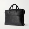 Evoluzione Cross-Grain Leather Briefcase - BK Evoluzione Cross-Grain Leather Briefcase - BK