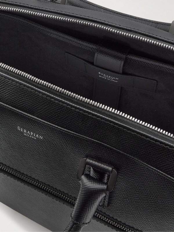 Evoluzione Cross-Grain Leather Briefcase - E1 Evoluzione Cross-Grain Leather Briefcase - E1
