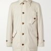 Padded Cotton-Blend Gabardine Jacket Padded Cotton-Blend Gabardine Jacket