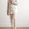 Padded Cotton-Blend Gabardine Jacket - OU Padded Cotton-Blend Gabardine Jacket - OU