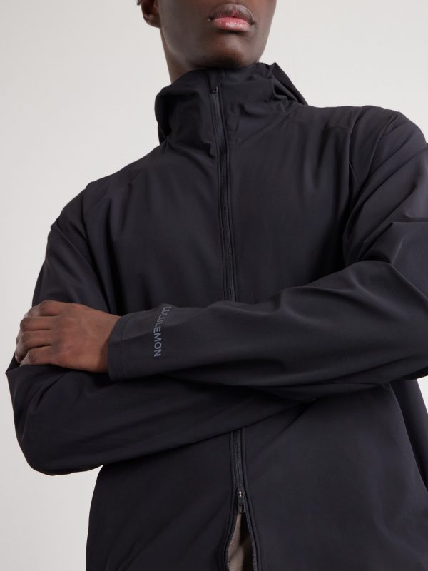 Pace Breaker Recycled-Nylon and Lycra®-Blend Hooded Jacket - CU