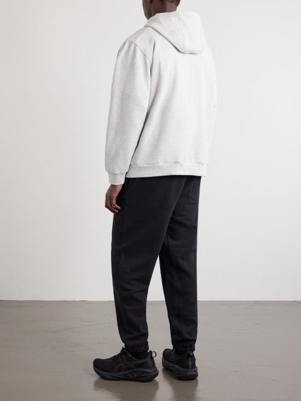 Steady State Cotton-Blend Jersey Hoodie - BK Steady State Cotton-Blend Jersey Hoodie - BK