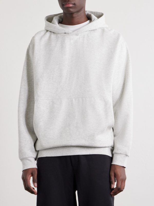 Steady State Cotton-Blend Jersey Hoodie - FR Steady State Cotton-Blend Jersey Hoodie - FR