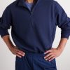 Steady State Cotton-Blend Jersey Half-Zip Sweatshirt - CU