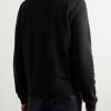 Cotton and Modal-Blend Jersey Half-Zip Sweatshirt - BK Cotton and Modal-Blend Jersey Half-Zip Sweatshirt - BK