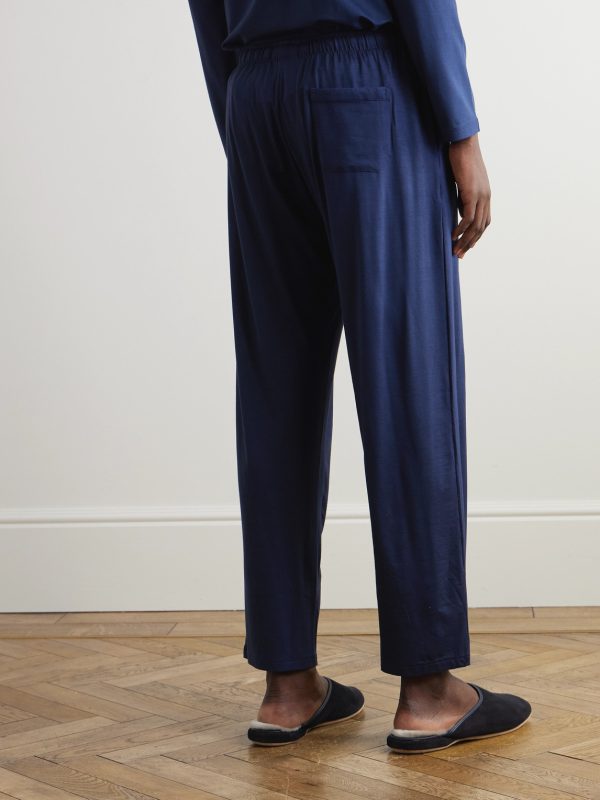 Marlowe Stretch-Micro Modal Jersey Pyjama Trousers - BK