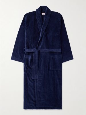 Belted Cotton-Terry Robe