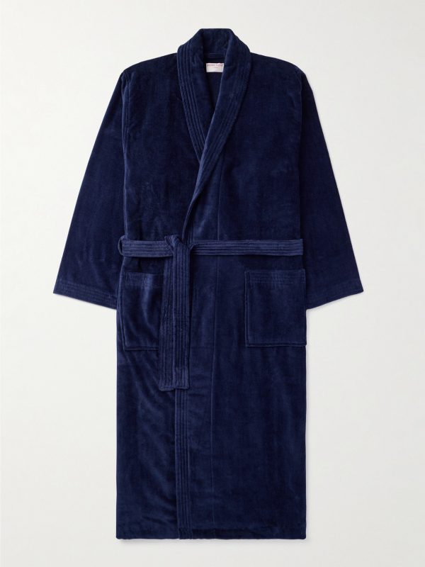 Belted Cotton-Terry Robe Belted Cotton-Terry Robe
