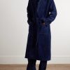 Belted Cotton-Terry Robe - OU Belted Cotton-Terry Robe - OU