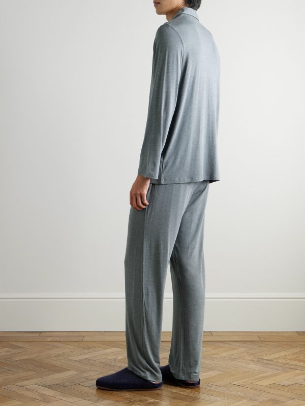 Marlowe 1 Stretch-Micro Modal Jersey Pyjama Set - BK