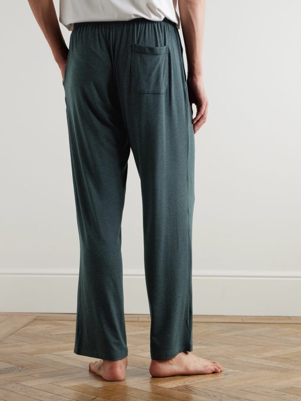 Marlowe Stretch Micro Modal Jersey Pyjama Trousers - BK
