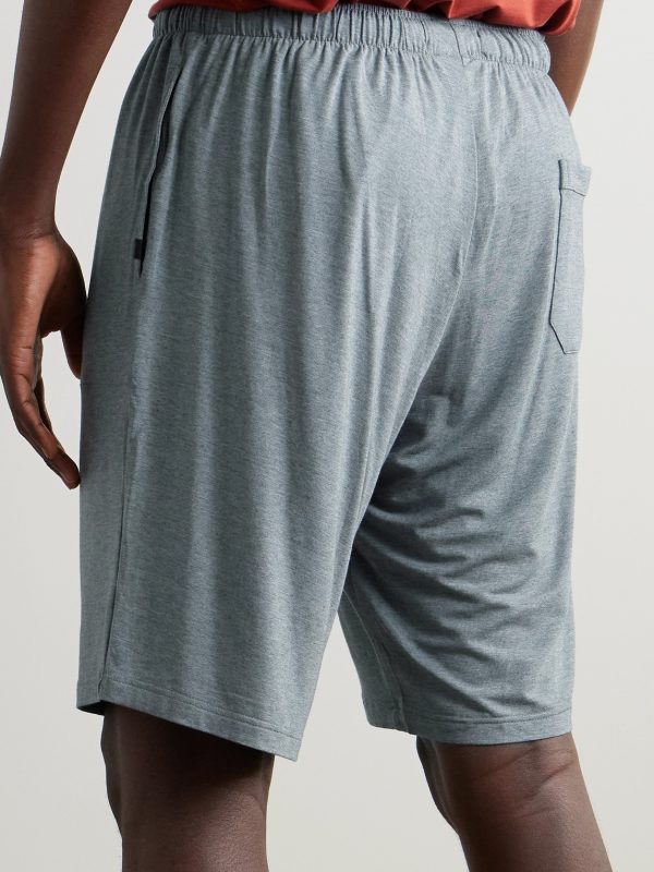 Basel Stretch-Micro Modal Jersey Pyjama Shorts - BK Basel Stretch-Micro Modal Jersey Pyjama Shorts - BK
