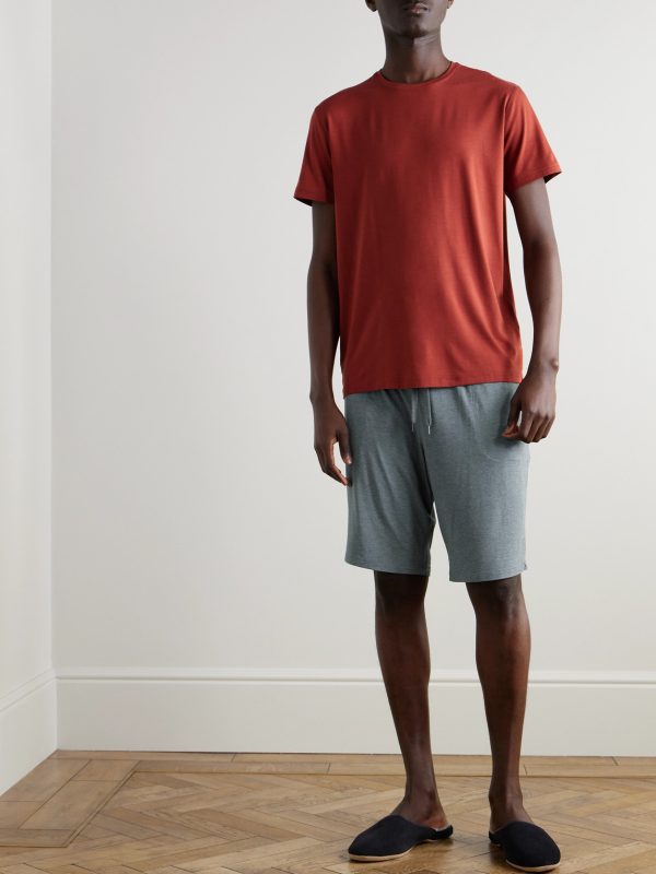 Basel Stretch-Micro Modal Jersey Pyjama Shorts - OU Basel Stretch-Micro Modal Jersey Pyjama Shorts - OU