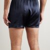 Bailey Silk-Satin Boxer Shorts - BK