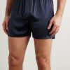 Bailey Silk-Satin Boxer Shorts - OU