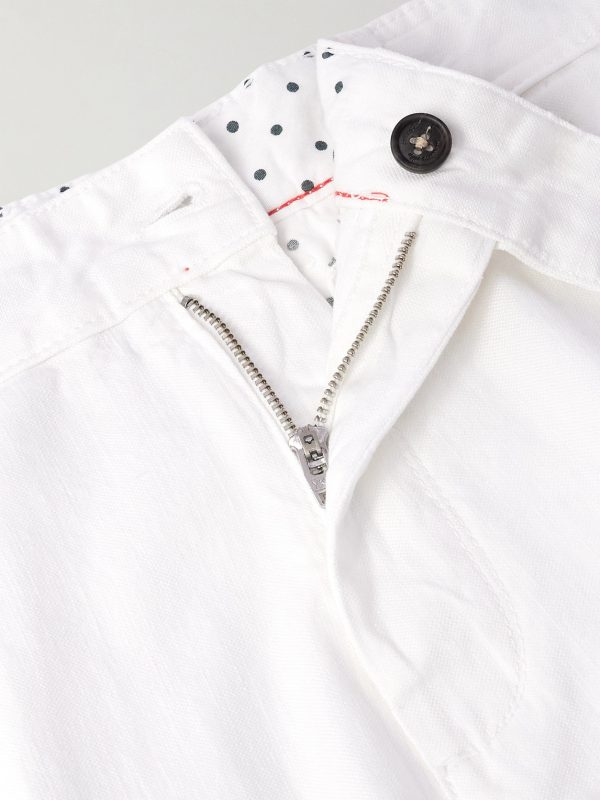 Winch2 Slim-Fit Straight-Leg Cotton and Linen-Blend Trousers - E1 Winch2 Slim-Fit Straight-Leg Cotton and Linen-Blend Trousers - E1