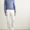 Winch2 Slim-Fit Straight-Leg Cotton and Linen-Blend Trousers - OU Winch2 Slim-Fit Straight-Leg Cotton and Linen-Blend Trousers - OU