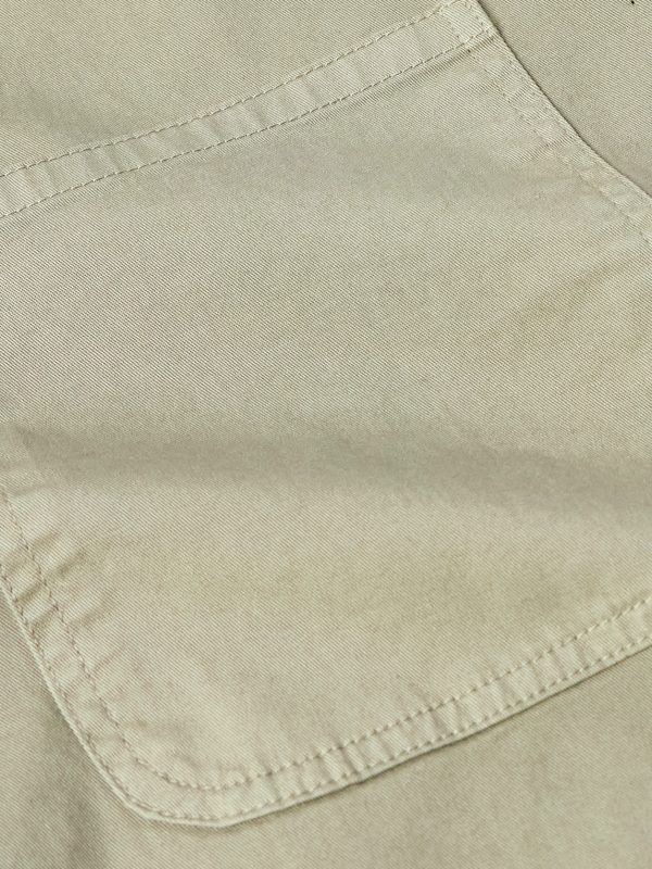 Florida Camp-Collar Stretch-Cotton Twill Overshirt - E1 Florida Camp-Collar Stretch-Cotton Twill Overshirt - E1