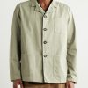 Florida Camp-Collar Stretch-Cotton Twill Overshirt - FR Florida Camp-Collar Stretch-Cotton Twill Overshirt - FR