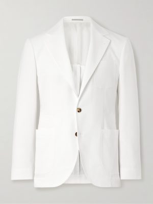 Slim-Fit Cotton-Twill Suit Jacket Slim-Fit Cotton-Twill Suit Jacket